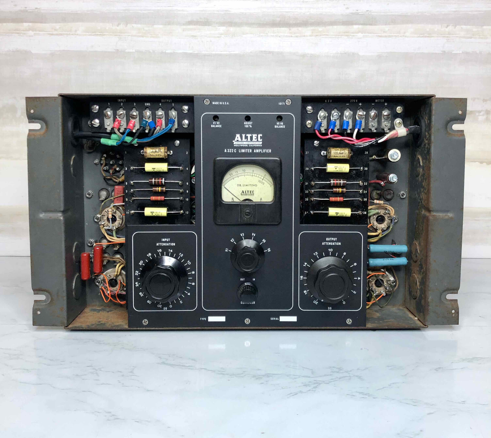 Altec A322 C Tube Limiting Amplifier Compressor eBay