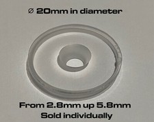 Feinwerkbau Clear 20mm inserts for 22mm Sight 2.8mm up to 5.8mm 1780.8xx.x