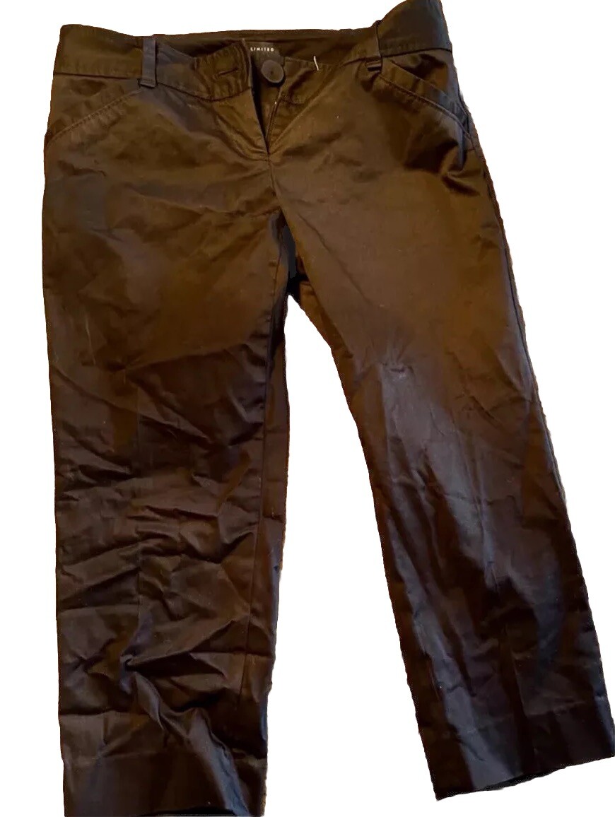 brown capri dress pants Organic Cotton Slouchy Capri Pants in Almond color| Ripple Yoga Wear XS main image 1