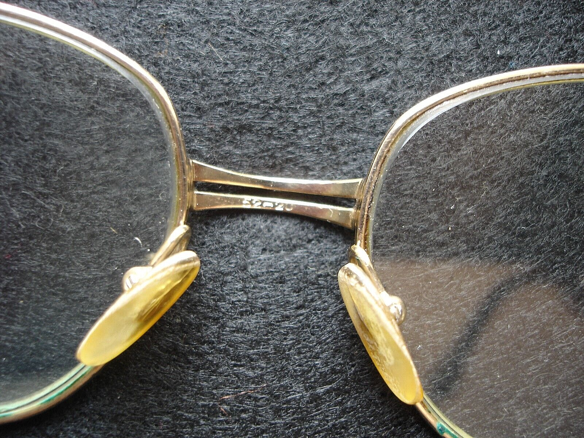 Lux de Paris Lysandra Eyeglasses Frame France‎ Gold Silver 51-21-135 Vintage Vintage 135 AMOR France Frame 52-20 Gold tone Eyeglasses | eBay main image 2