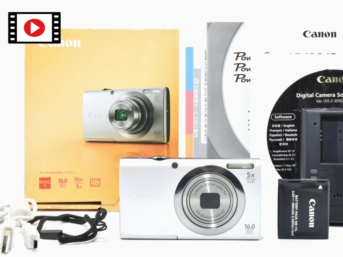 Canon PowerShot A2300 Digital Cameras for sale | eBay