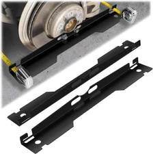 2 Pack Heavy Duty Wheel Alignment Tool Kit - Black Toe Plates... 