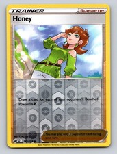 honey pokemon card price 192/198 Ultra Rare (SWSH Chilling Reign) + 1x TitanCards Toploader holofoil pattern or surface detail) Honey [Reverse Holo] #142 Prices