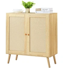 Buffet Cabinet with Storage, Sideboard Storage Cabinets with Adjustable Shelf...