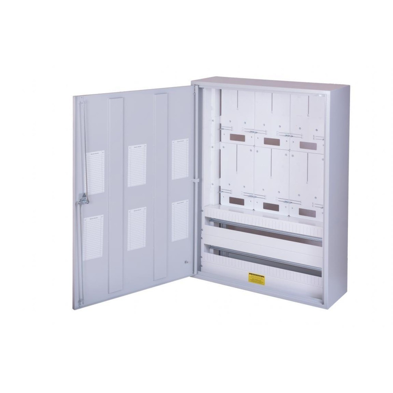 Meter cabinet 6x3F 76 modules IP uni system 750-1050-250 LM