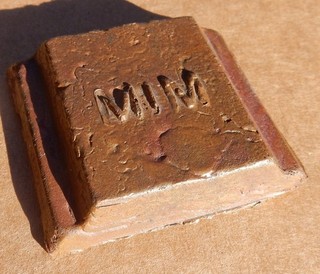 COPPER INGOT Mining Souvenir ⚒️ 1904 MIM Australia BILLY WILLIAMS Collection