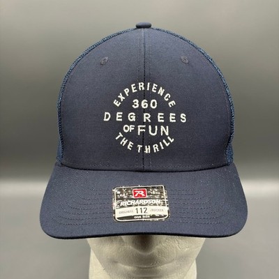 Volvo Penta Richardson 112 Trucker Hat Men's Navy Blue Adjustable Fun Thrill