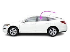Heated Rear Window Glass For 2010-2016 Honda Crosstour – Privacy Tinted Lower Back Glass