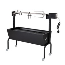 Spanferkelgrill Lammgrill Spanferkel Grill BBQ Grillwagen Spieß 85 cm m. …