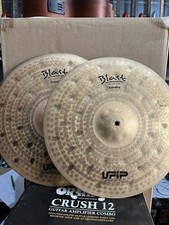 Pair of UFIP Blast Extra Dry Hi-Hat 16'' Dishes