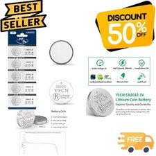 Reliable 5-Pack 3V Lithium Batteries for Remotes & AirTags - 10 Lifespan