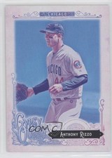 2017 Topps Gypsy Queen Missing Black Plate Anthony Rizzo #50 0b5