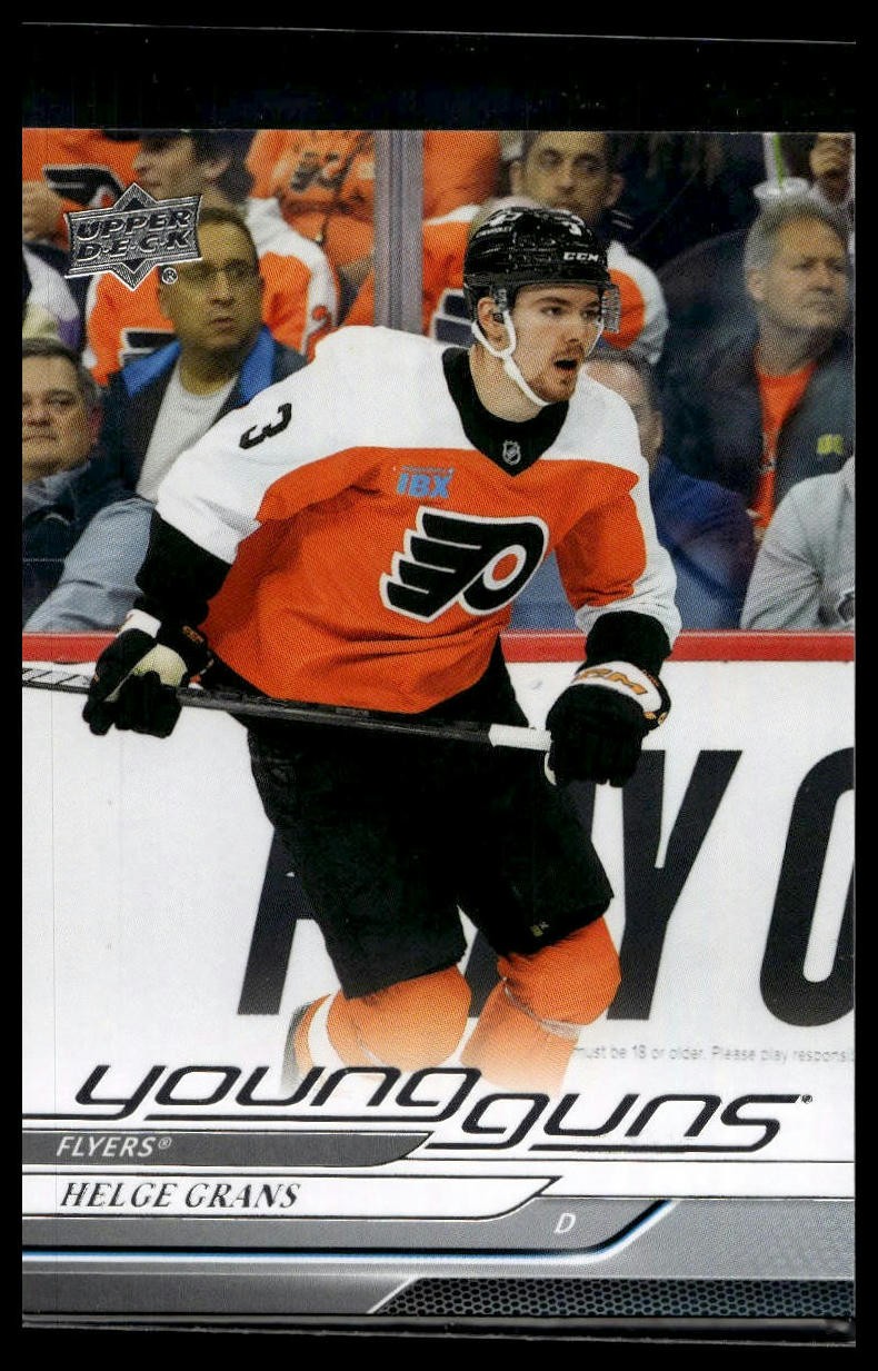 2024-25 Upper Deck #722 Helge Grans Rookie RC