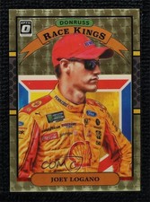 2020 Panini Donruss NASCAR Optic Race Kings Gold Vinyl Prizm 1/1 Joey Logano u0h