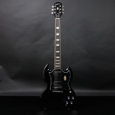 Epiphone / Inspired by Gibson / SG Standard Ebony Electric Guitar