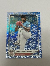 2025 Topps All Star Blue Foil Sandy Alcantara /150 Marlins