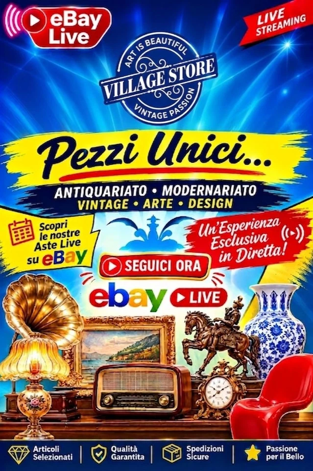 Pezzi Unici... Anriquariato, Modernariato, Oggettistica...