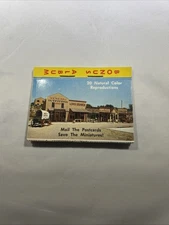 Dodge City miniature Postcard Booklet vintage 10 mini postcardmini postcards