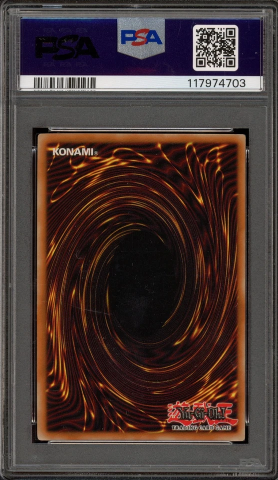 Yu-Gi-Oh! Dark Paladin Magician's Force 1st Edition Corrected Art MFC-105 PSA 8 - Image 2 of 2