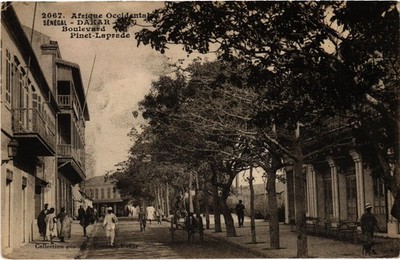 PC SENEGAL DAKAR BOULEVARD PINET-LAPRADE ED. FORTIER (a85668)
