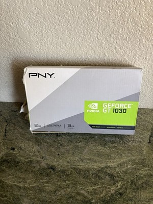 PNY GeForce GT 1030 2GB Graphic Card (VCGGT10302PB-BB) open box