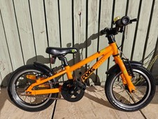 Frog Frog 40 16in Kids Bike Frame 40 Orange/Black Mudguards Bell Reflectors