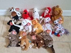 Vintage Lot Of 14 Beanie Babies Baby Vintage All With Tags!