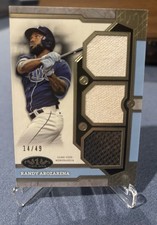 2024 Topps Tier One Relics Randy Arozarena Triple Jersey 14/49