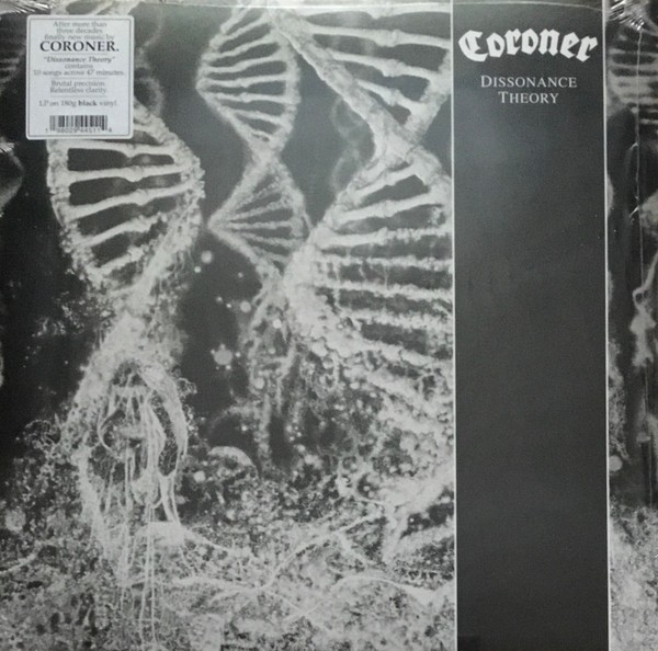 Coroner Dissonance Theory LP Vinyl NEW