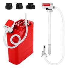 2.4 GPM Electric Fuel Transfer Siphon Pump Battery Powered w/ Auto-stop Sensor