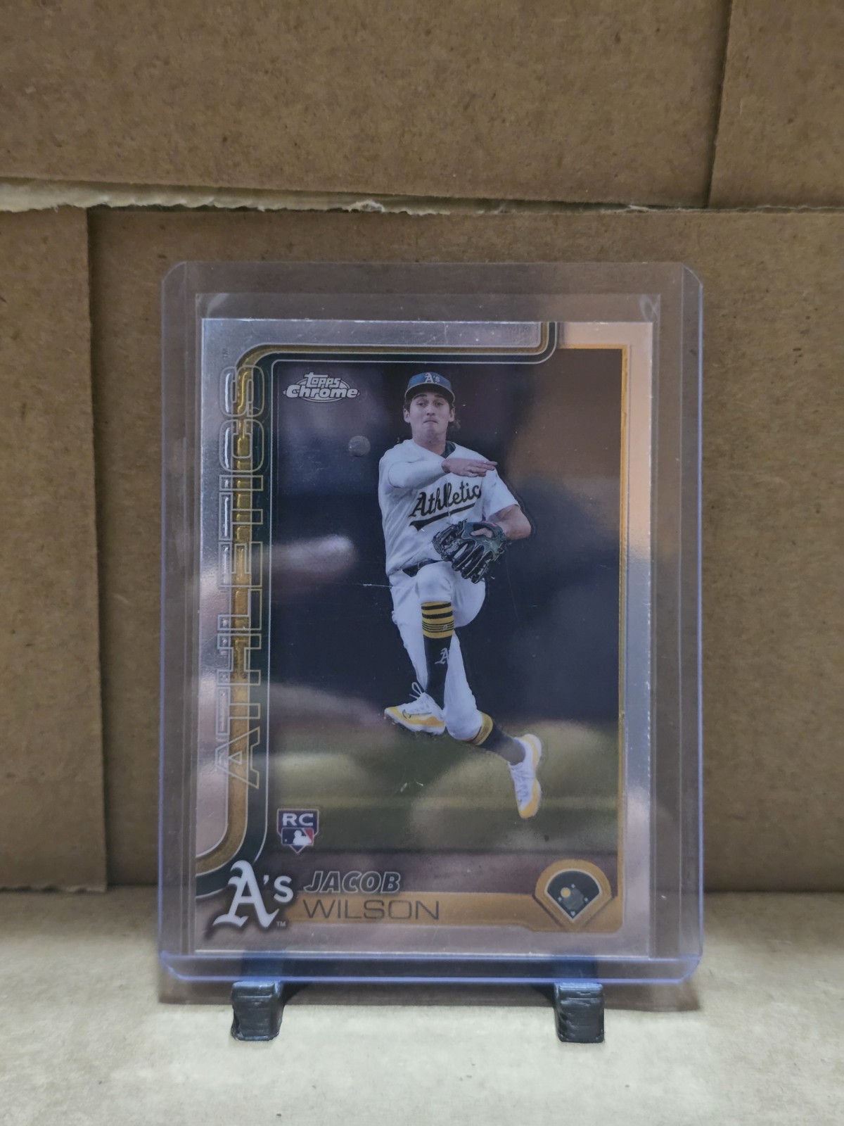 2025 Topps Chrome - Jacob Wilson #96 (RC)