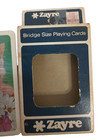 Cat  Pink White Flowers Bridge Playing Cards Cello Sealed with splits Zayre Box — photo 5
