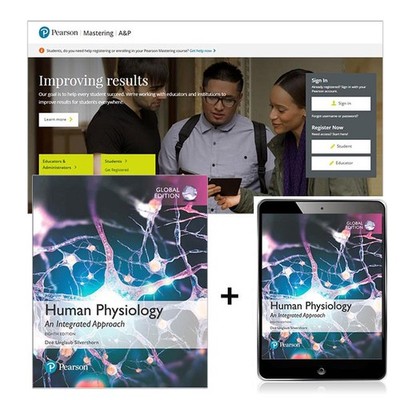 Human Physiology: An Integrated Approach, Global Edition + Mastering A&P with Pe
