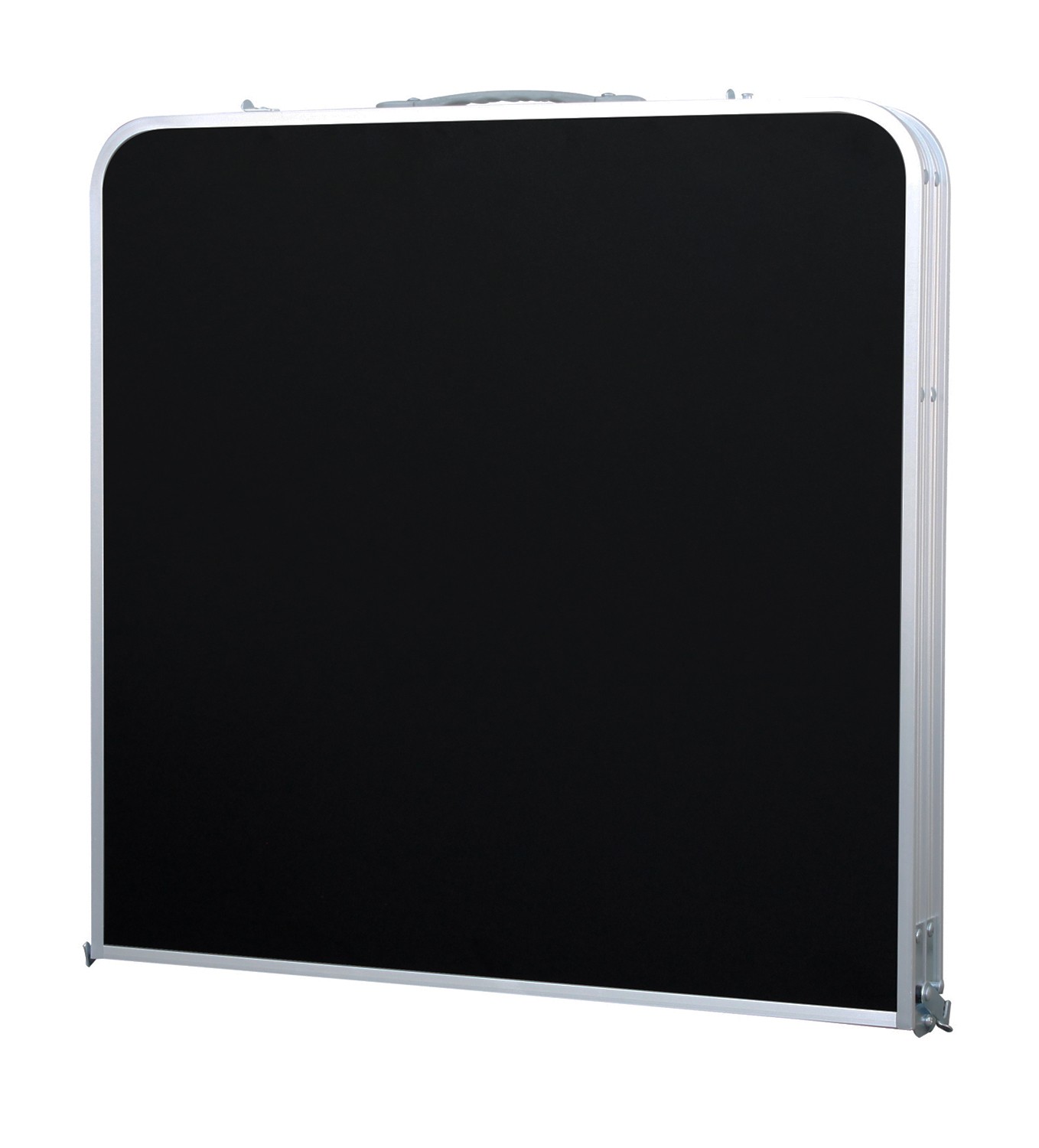 Tavolo pieghevole XXL alluminio tavolo da campeggio tavolo da giardino campeggio nero L120xB60xH58/70 cm foto 5