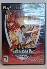 Street Fighter Alpha Anthology Sony PlayStation 2 PS2 New Factory Sealed