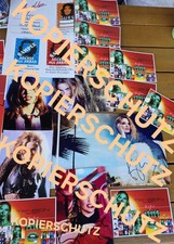 Kylie Minogue Autogramme (gedruckt) + Postkarten & Fotos