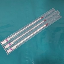 Immersion Thermometer 35mm Laboratory 0-100C Red Liquid Lot of 3 New Sealed