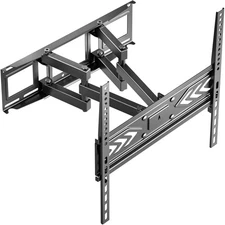 Full Motion TV Wall Mount 32-65 Inch Swivel Tilt Extendable Arm VESA Black