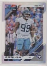 2019 Panini Donruss Press Proof Silver Die-Cut 17/75 Jurrell Casey #246 mu8