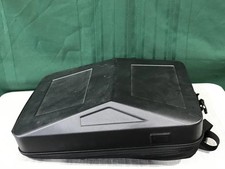 CB Black Plastic Hard Shell Backpack USB Port 17" Laptop Combination Lock