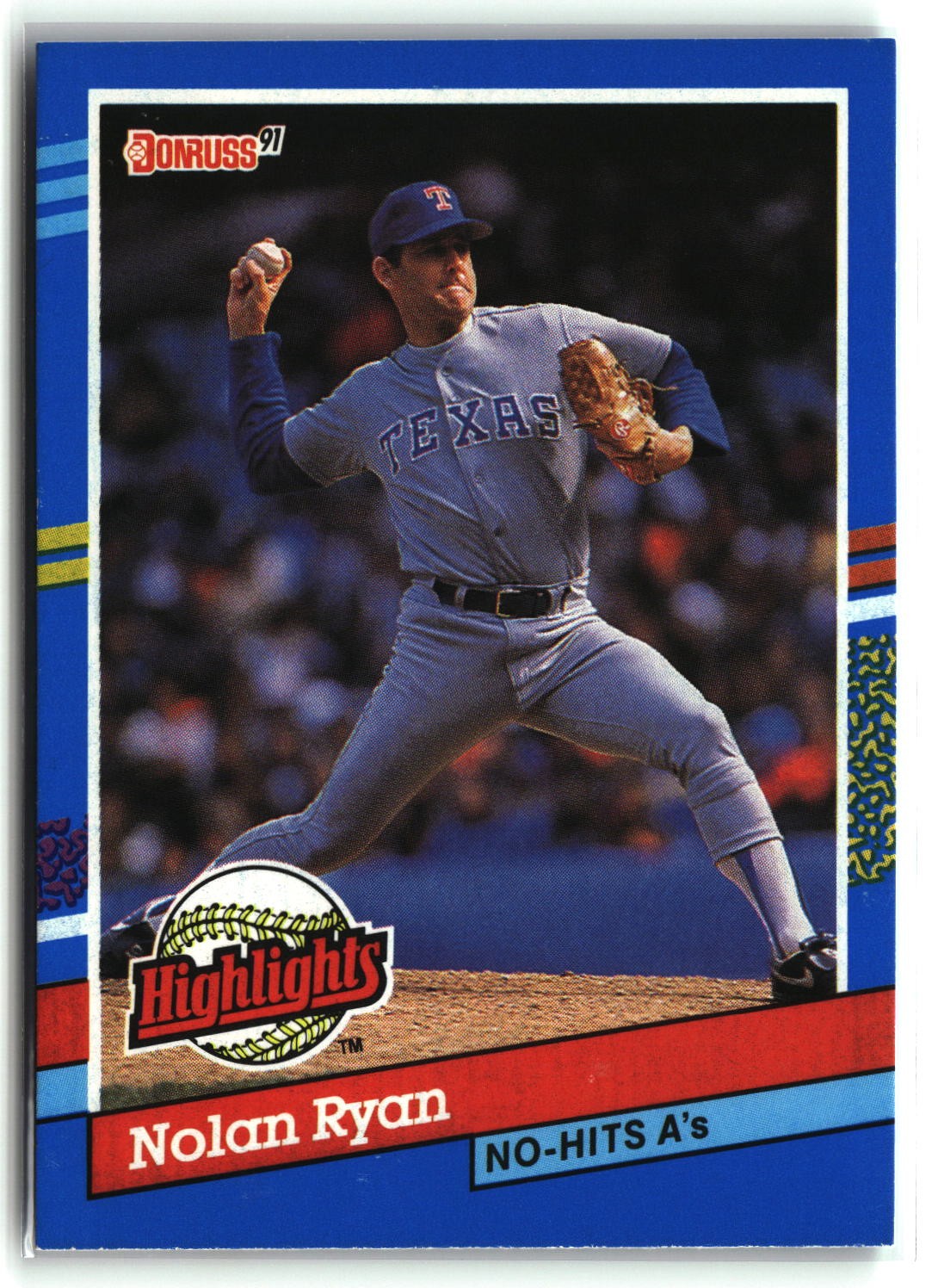 Nolan Ryan 1991 Donruss #BC-3 Bonus Cards
