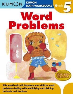 Kumon Grade 5 Word Problems by Kumon (English) Paperback Book