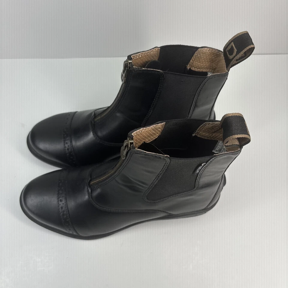 Женские сапоги для верховой езды на лодыжке на молнии Dublin Altitude размер США 8 черные - Изображение 4 из 4