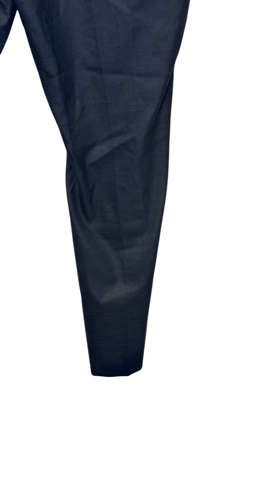 Hugo Boss Men's Dress Pants Lined Wool Blend Cuffed High-Rise Charcoal Grey 36 thumbnail 8