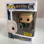 Funko Pop Draco Malfoy 19 Harry Potter Quidditch Brand New Ships in Protector