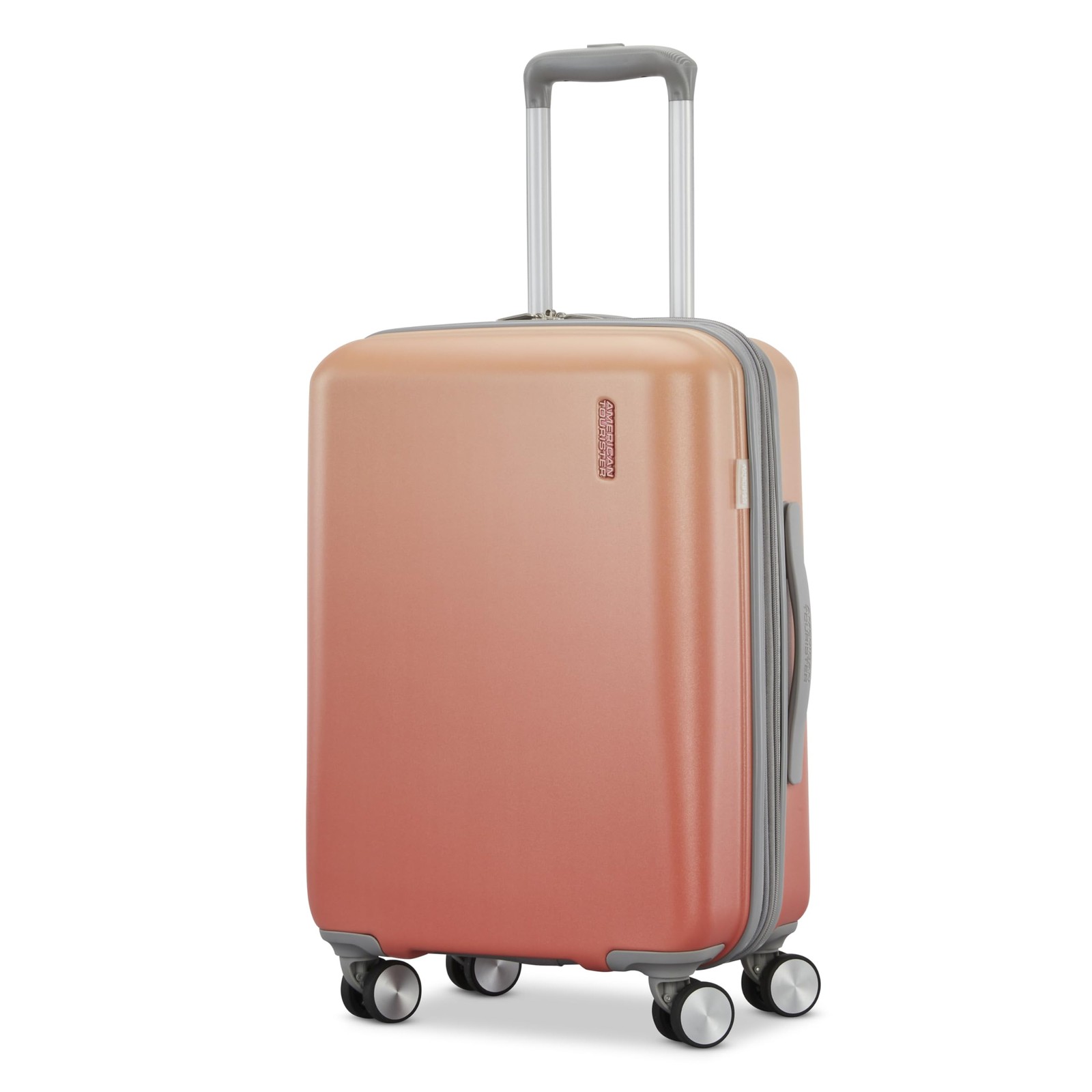 With Spinner Wheels, Ombre Peach, Ca...
