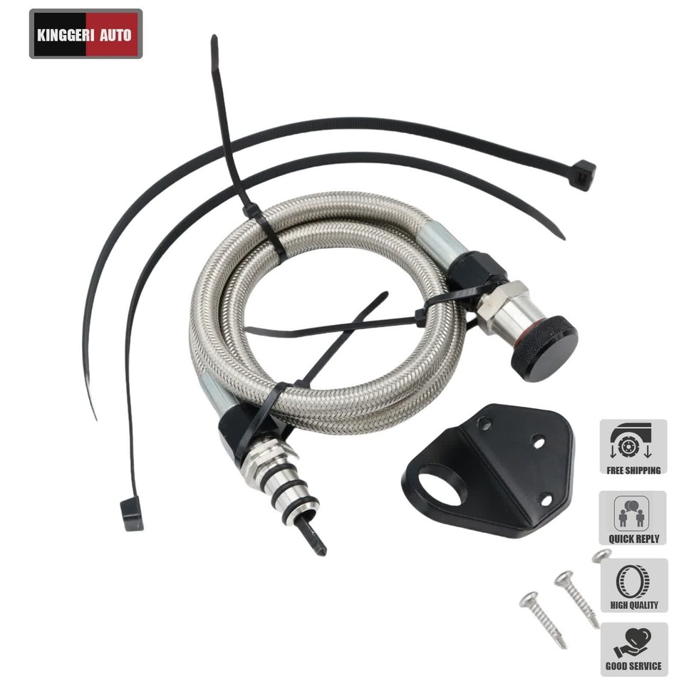 Automatic Transmission Fluid Locking Dipstick, Aluminum
