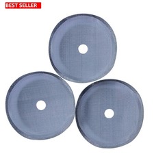 Durable Heavy Gauge Stainless Steel Filters for 20 oz French Presses - Set of 3
