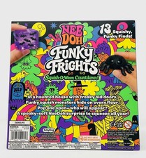 Calendrier de l'avent Schylling Nee Doh Funky Frights Squish-O-Ween Door (scellé 2026)