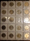 1951-S  FRANKLIN HALF DOLLAR 20 COIN BU UNCIRCULATED 90% ROLL IN 2 X 2's